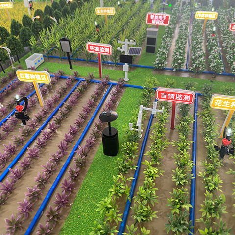 農業水肥一體化灌溉沙盤模型制作廠家案例